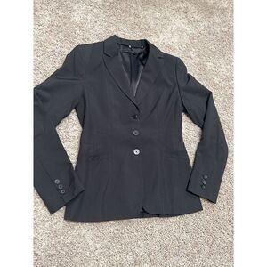 Elie Tahari Suiting Suit Blazer Collar Career Work Button Pockets